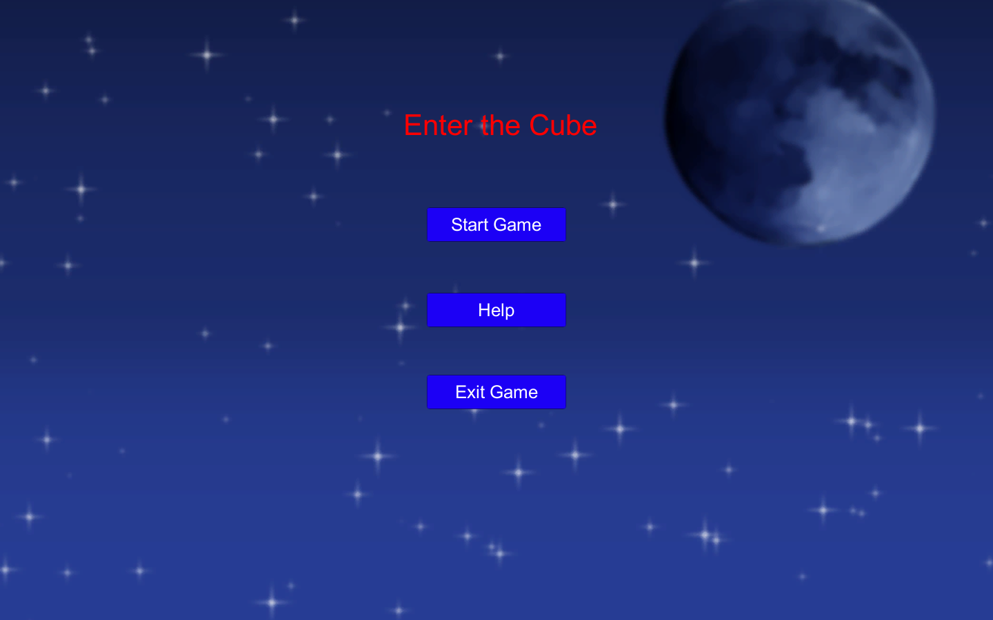 Picture of Enter the Cube Game